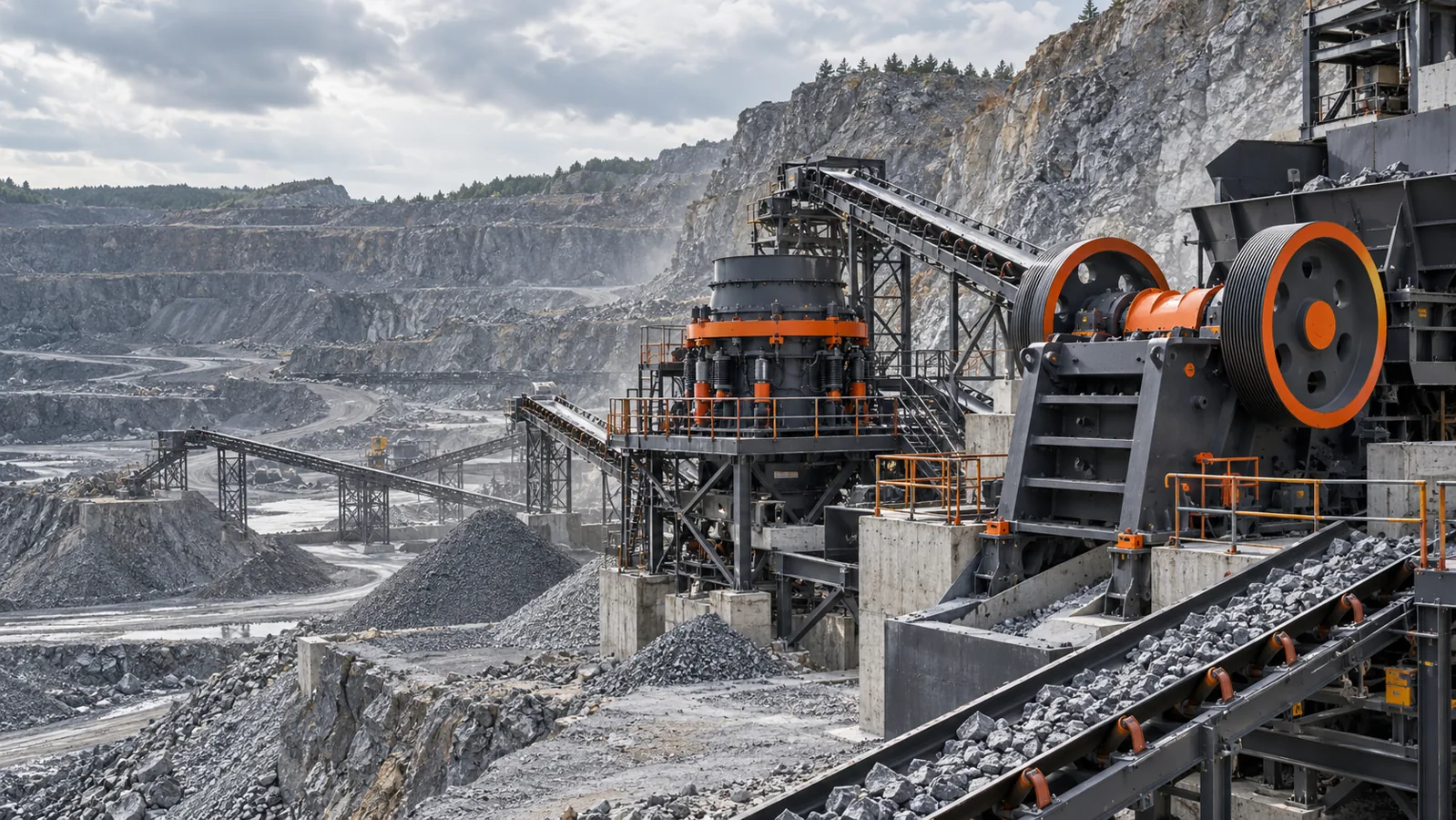 HNLANGBO Crushing Equipment equipment in a processing setting