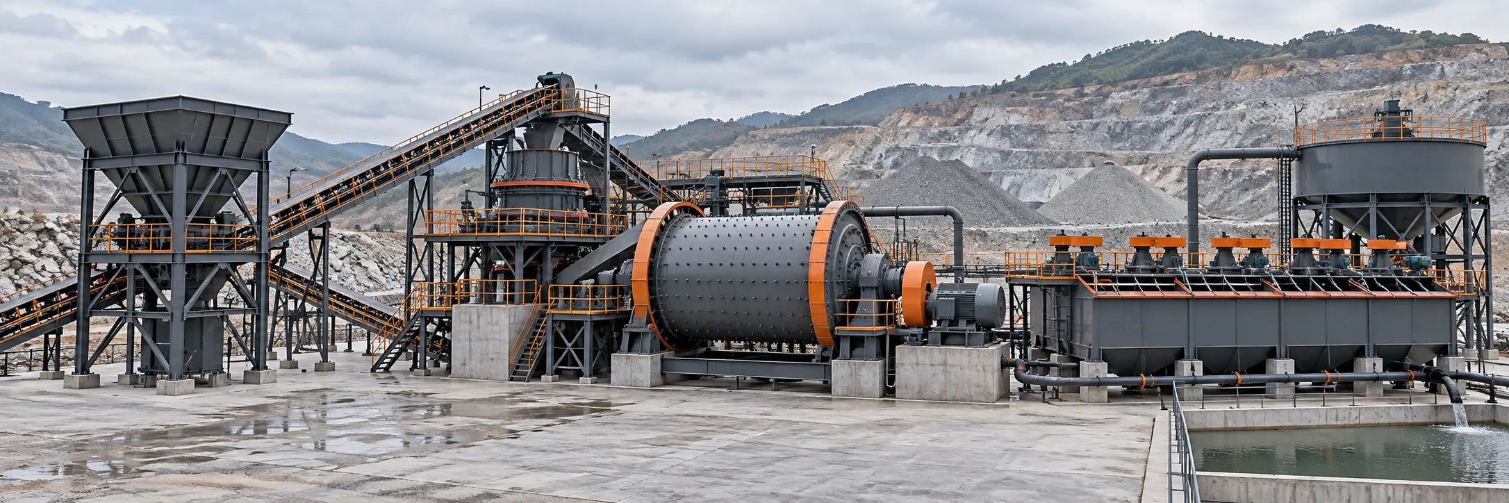 HNLANGBO Mineral Processing & Grinding application equipment