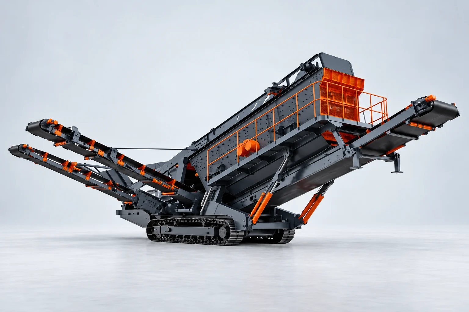 HNLANGBO Mobile Screening Plant equipment