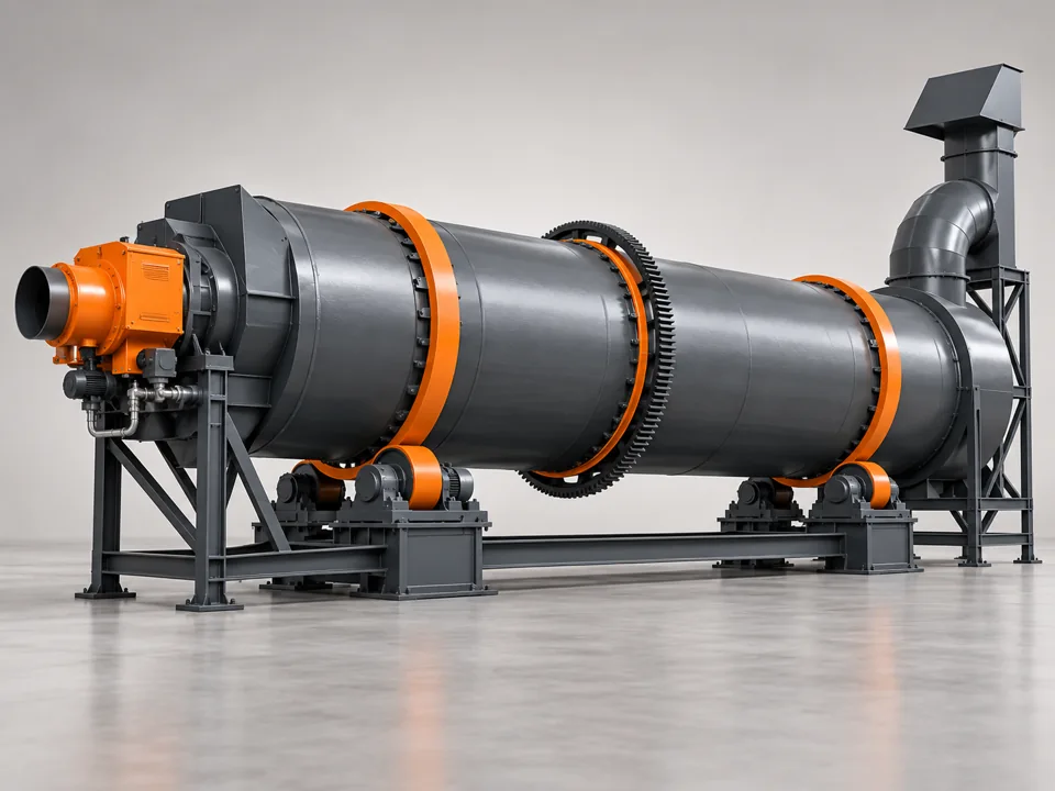 HNLANGBO Rotary Dryer equipment