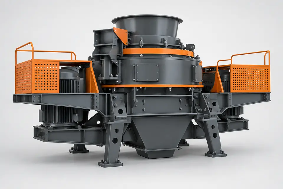Vertical-shaft impact sand-making machine