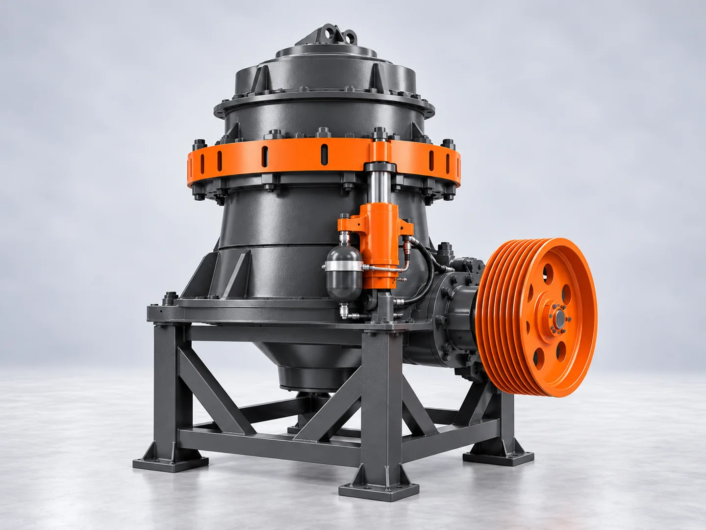 HNLANGBO Single Cylinder Hydraulic Cone Crusher equipment