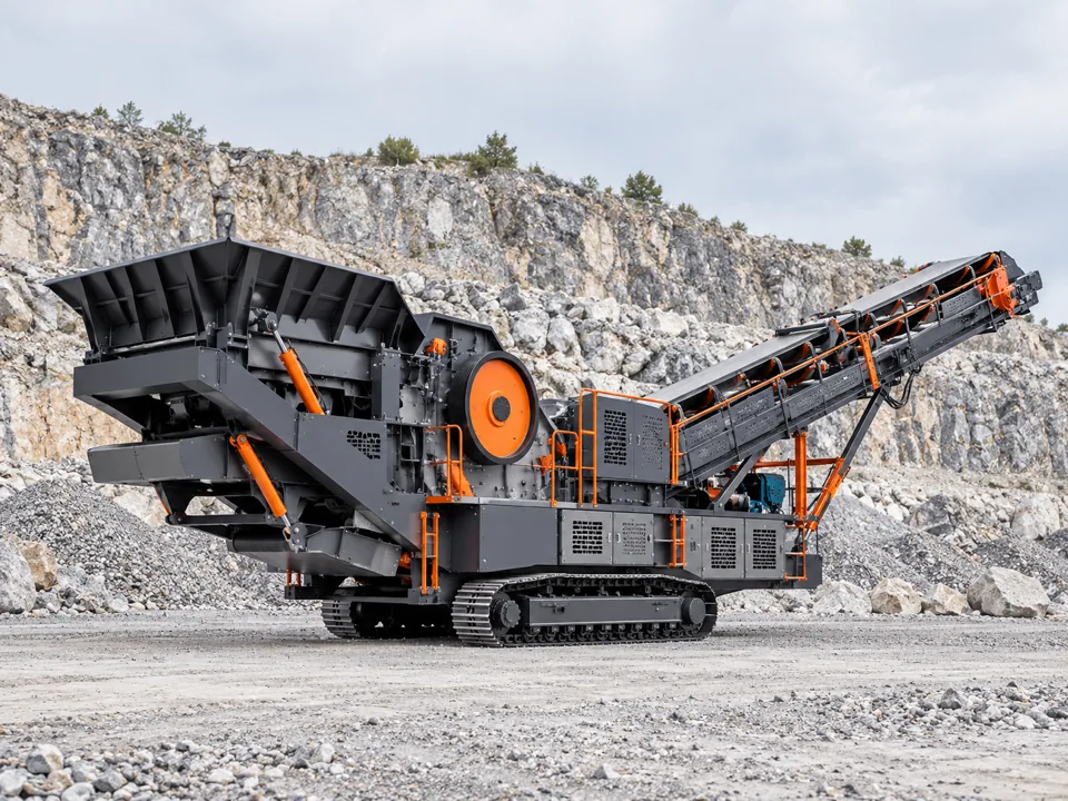 HNLANGBO Tracked Jaw Crushing Plant
